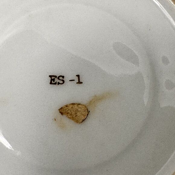 Eastern Star Sugar Bowl and 3 Saucers – Masonic Freemason - Picture 8 of 11